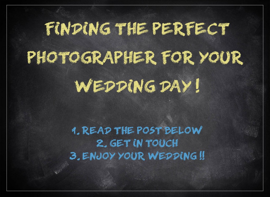 tips on finding a wedding photographer