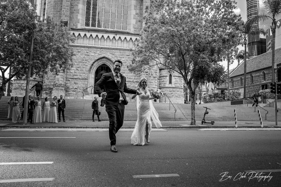 Brisbane Wedding Street Photo