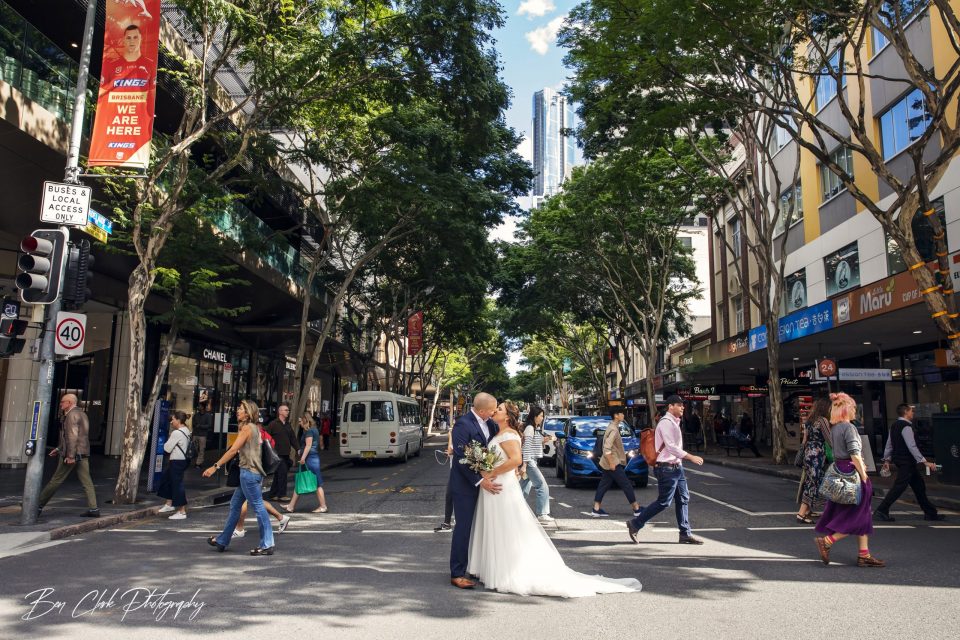 Brisbane registry office wedding photography